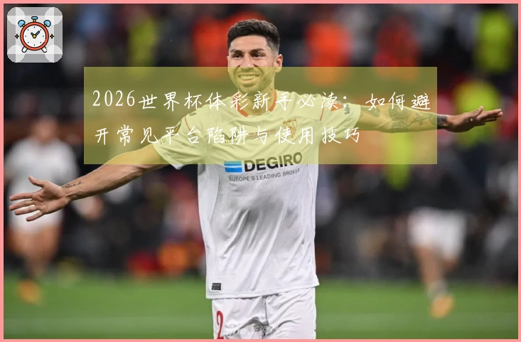 2026世界杯体彩新手必读：如何避开常见平台陷阱与使用技巧
