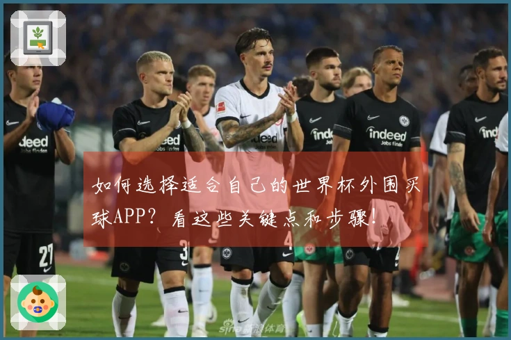如何选择适合自己的世界杯外围买球APP？看这些关键点和步骤！